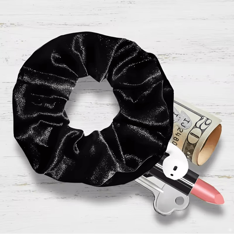 Portable Hidden Storage Case Secret Stash Container With Zipper For Keys Cash And Small Items 2