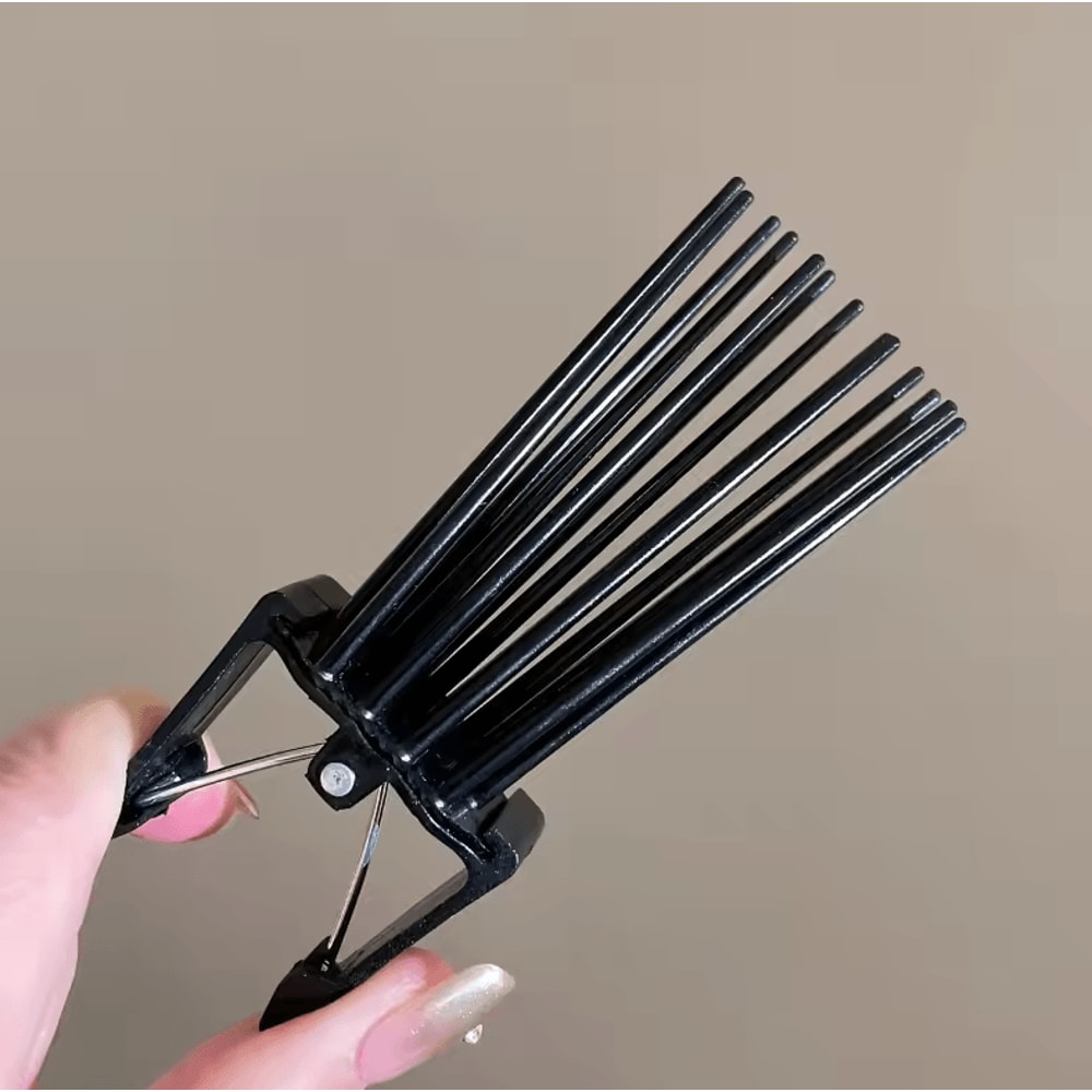Black Fluffy Volumizing Hair Clip Root Lift Hair Styling Tool For Bangs And Salon Use 1