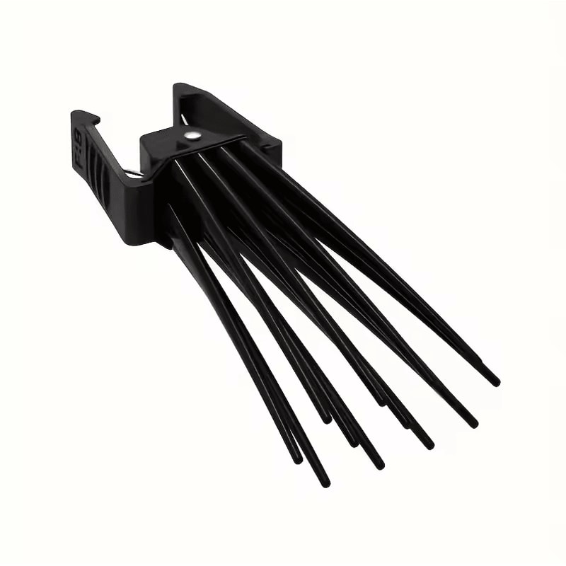 Black Fluffy Volumizing Hair Clip Root Lift Hair Styling Tool For Bangs And Salon Use 5