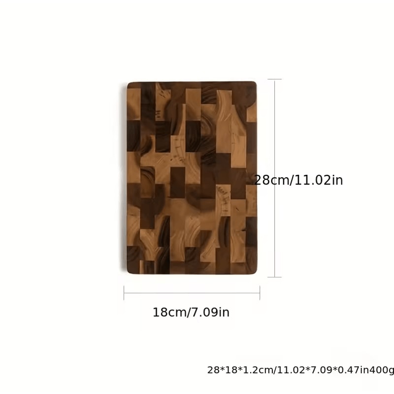 Large Heavy Duty Wood Chopping Board Natural Wood Grain Butcher Block 2