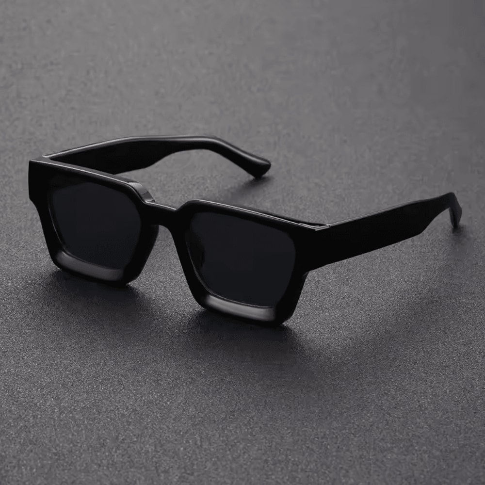 Unisex Square Frame Fashion Sunglasses Stylish Plastic Shades For Beach Driving Street Photography 3