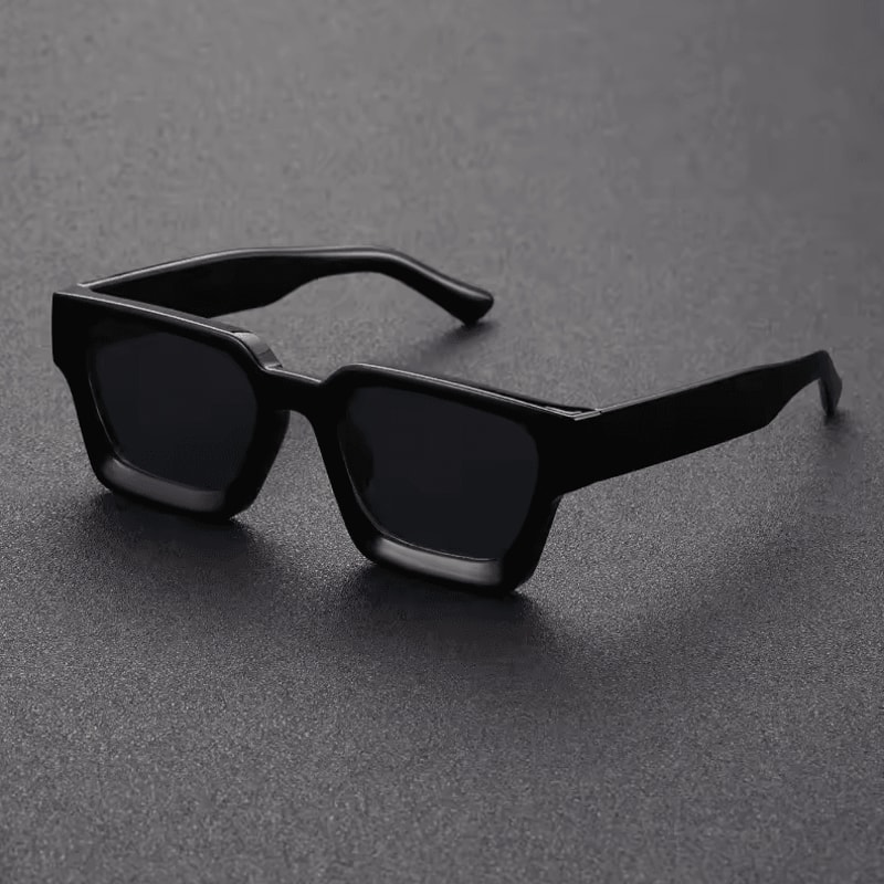 Unisex Square Frame Fashion Sunglasses Stylish Plastic Shades For Beach Driving Street Photography 3