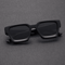 Unisex Square Frame Fashion Sunglasses Stylish Plastic Shades For Beach Driving Street Photography 0