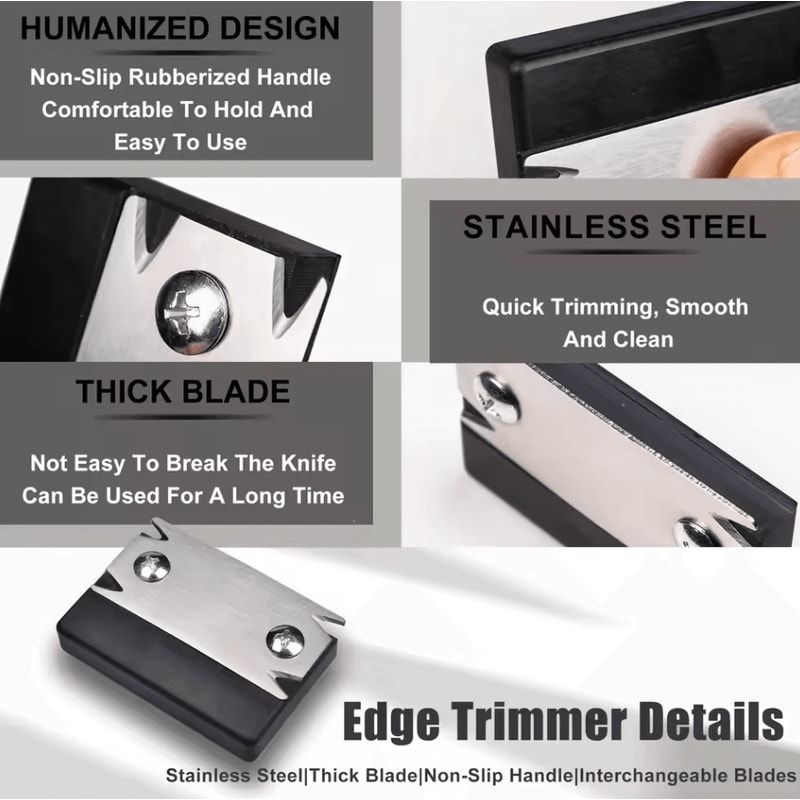 Woodworking Chamfer And Deburring Tool Edge Corner Planer Fillet Scraper Knife 3