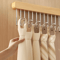 LeftSide PullOut Sliding Closet Hanger With 8 Hooks SpaceSaving Wardrobe Organizer 3