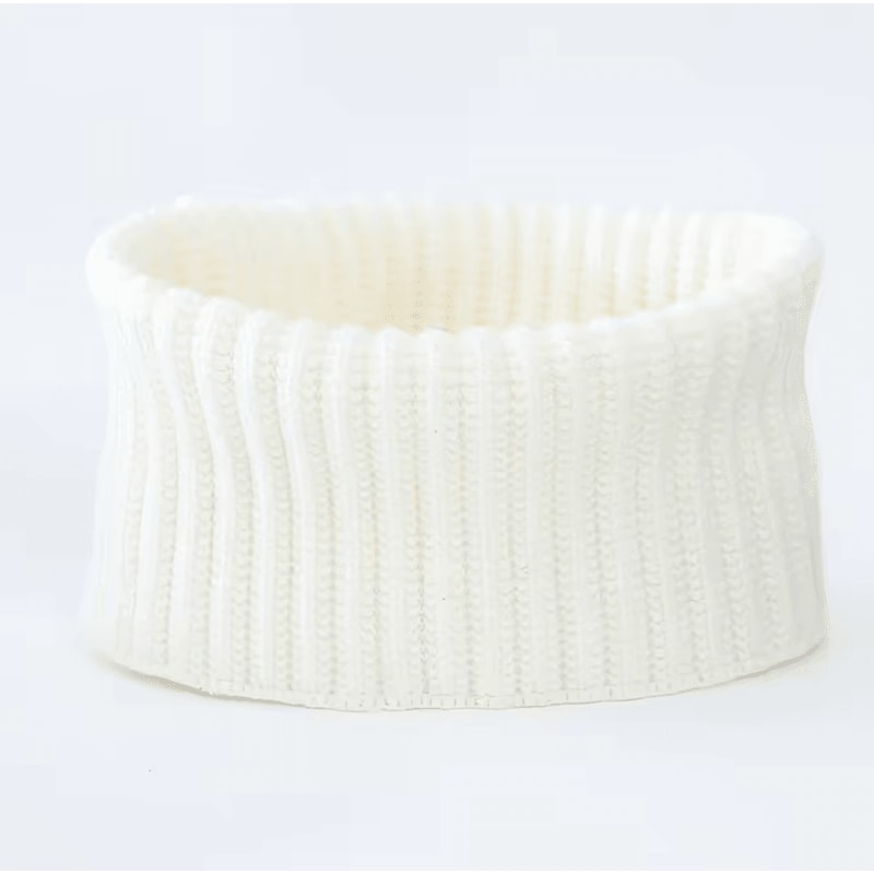 Winter Neck Warmer Scarf Thick Warm Elastic Convertible Headband Accessory 3