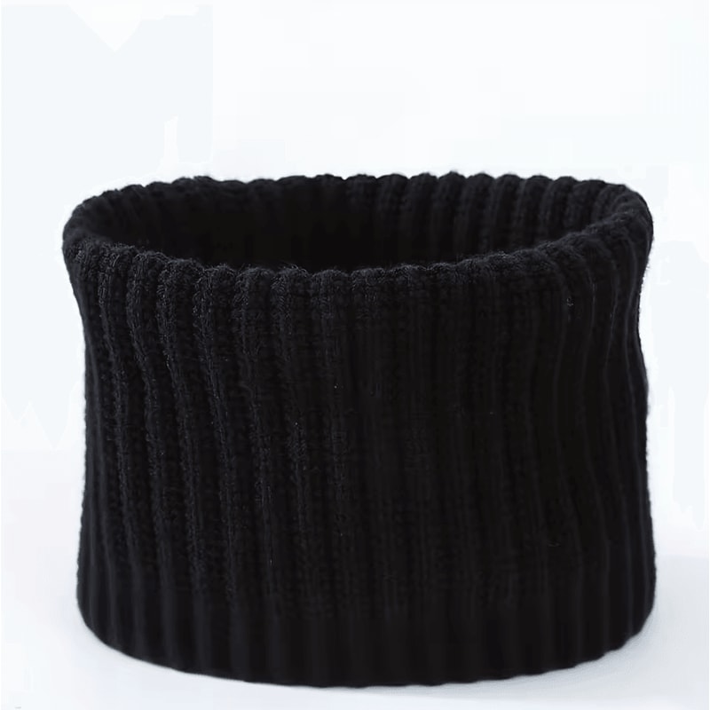 Winter Neck Warmer Scarf Thick Warm Elastic Convertible Headband Accessory 4