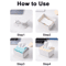 Spring Loaded Automatic Tissue Dispenser Box Holder For Home And Office 3