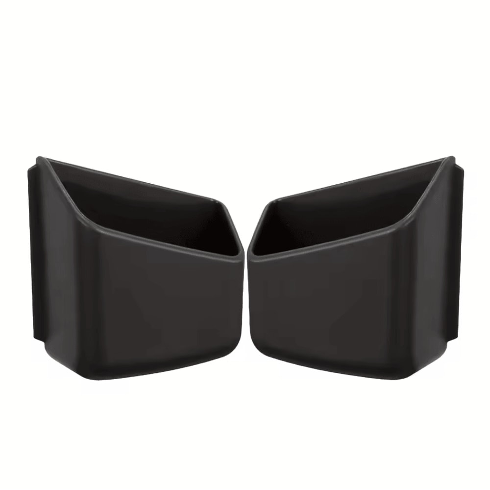 AntiSlip Car Phone And Glasses Organizer Dual Compartment Vehicle Interior Storage Holder 5