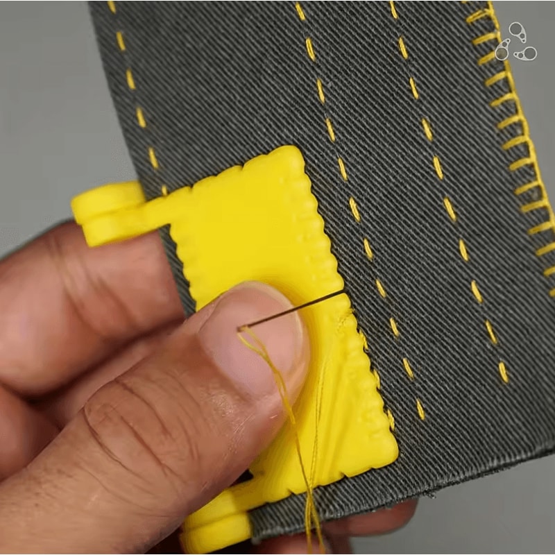 2pcs Plastic Sewing Fixtures Simple DIY Sewing Tools For Beginners And Home Use 2