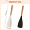 Multifunction Wooden Handle Cooking And Serving Spoon Safe For Nonstick Surfaces 4