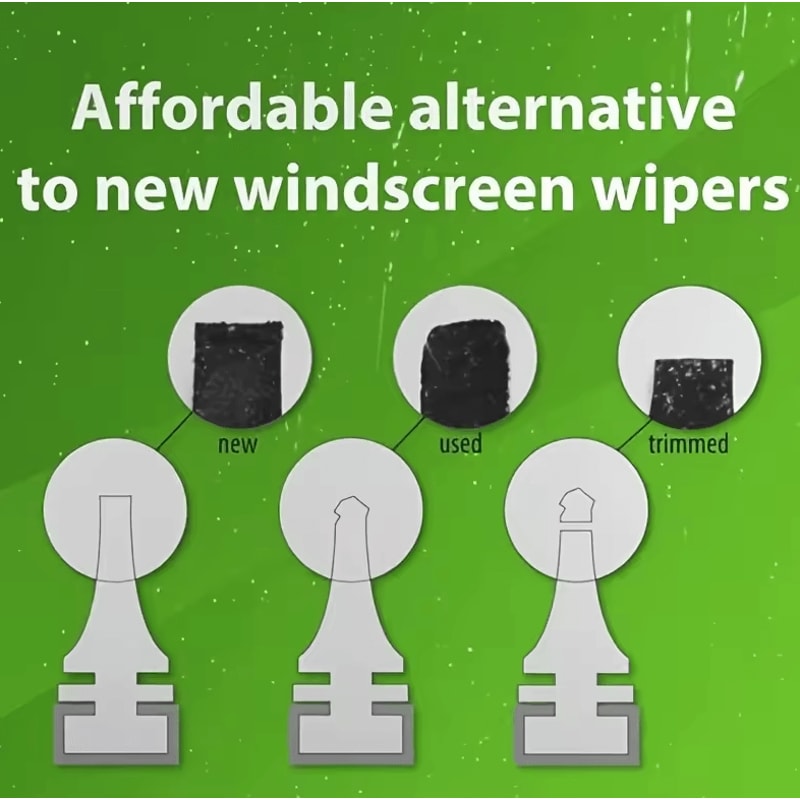 Reusable Windshield Wiper Repair Tool Car Wiper Blade Cleaning And Restoration Tool 2