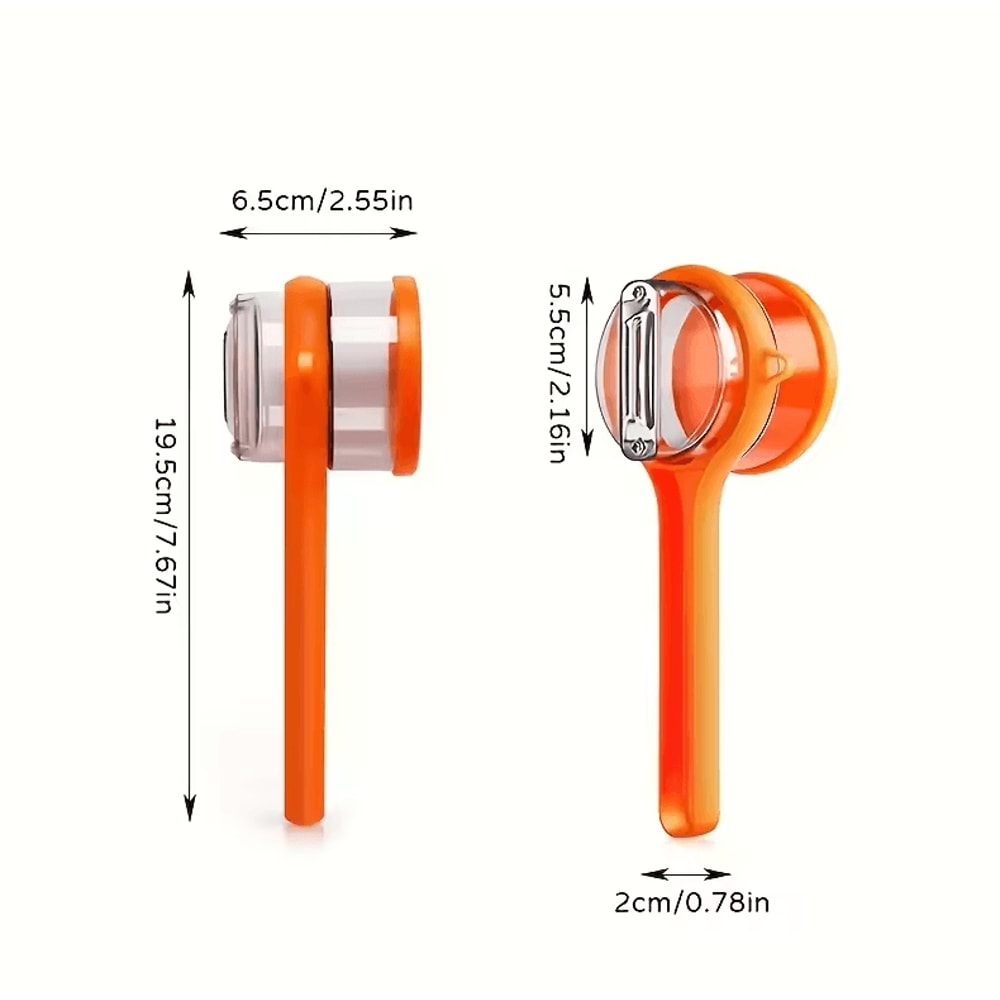 Multifunction Fruit And Vegetable Peeler With Storage Box Manual Kitchen Cutter 4