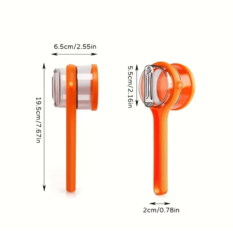 Multifunction Fruit And Vegetable Peeler With Storage Box Manual Kitchen Cutter 4