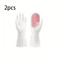 Waterproof Rubber Latex Dishwashing Gloves 2pcs Heavy Duty Kitchen And Cleaning Gloves 4