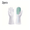 Waterproof Rubber Latex Dishwashing Gloves 2pcs Heavy Duty Kitchen And Cleaning Gloves 5