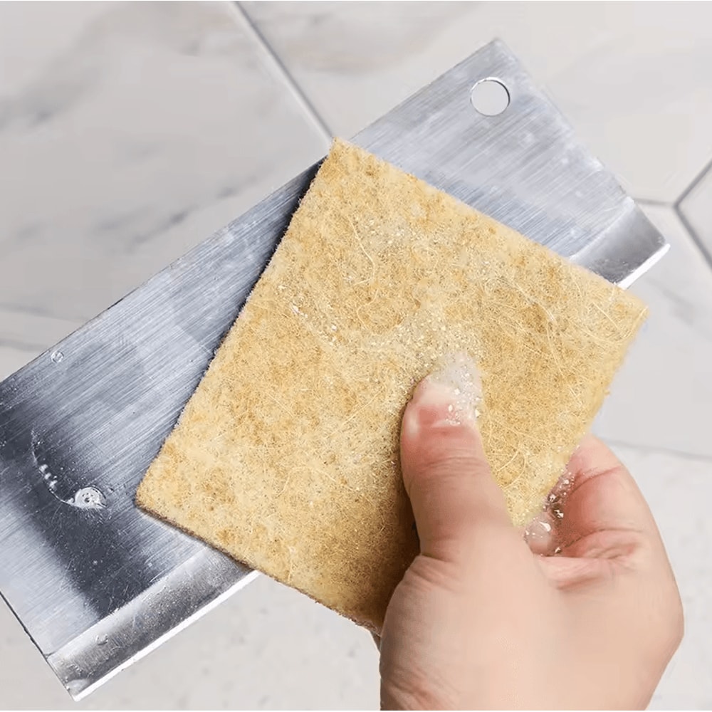 5pcs Reusable Coconut Fiber Scouring Pads Natural NonWoven Cleaning Scrubbers 2