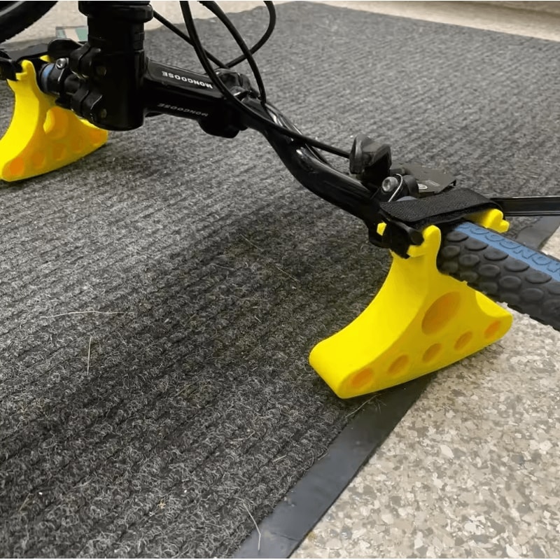 2pc Adjustable Bicycle Repair Stand Handlebar Holder Ergonomic Stable Bike Maintenance Stand 0