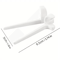 2pcs NonContact MultiFinger Food Gripper Clips Lazy Chopstick And Snack Eating Tool 5