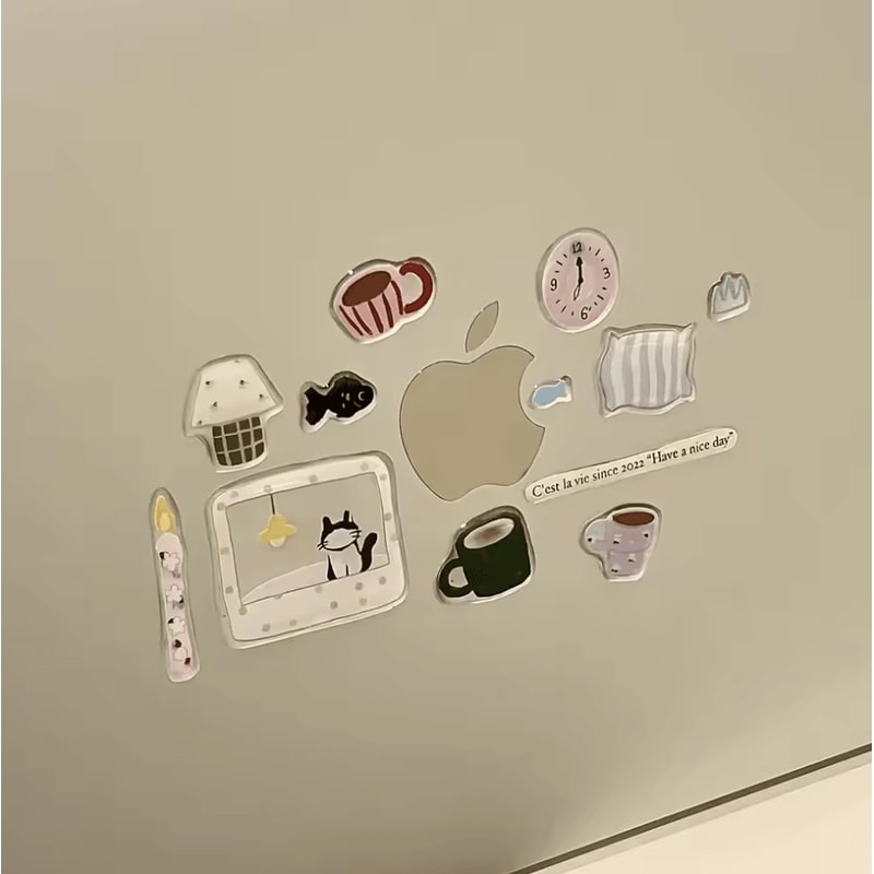 Cute Cartoon Jelly Nail Stickers Korean Style SelfAdhesive Nail Art Decals 0