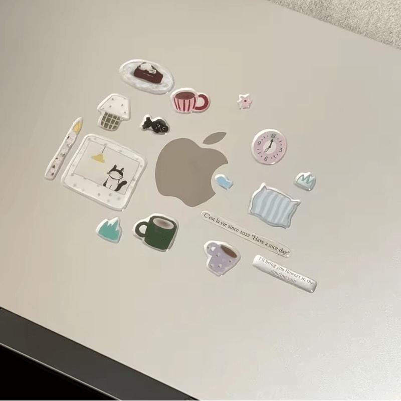 Cute Cartoon Jelly Nail Stickers Korean Style SelfAdhesive Nail Art Decals 2