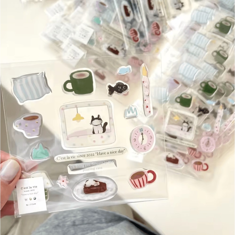 Cute Cartoon Jelly Nail Stickers Korean Style SelfAdhesive Nail Art Decals 4
