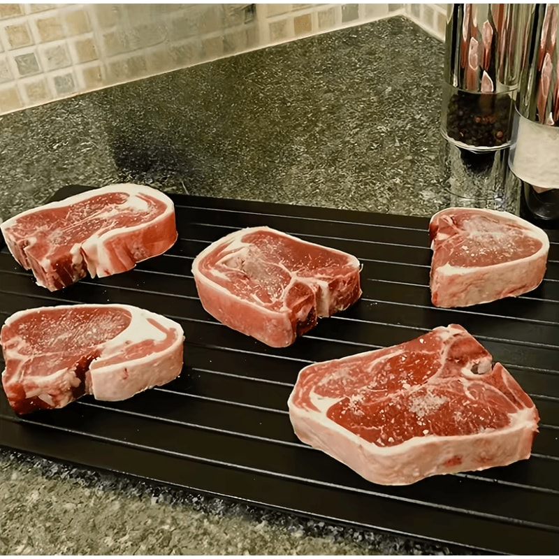 Quick Thawing Plate For Frozen Meat And Food Rapid Defrosting Kitchen Tool 1