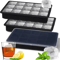 15Grid Large Silicone Ice Cube Tray Mold Reusable Ice Block Maker For Whiskey Cocktails 1