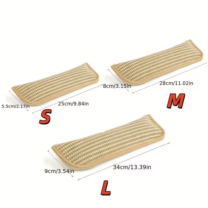 HeavyDuty Sisal Cat Scratching Pad Pillow With Filled Cushion And NonSlip Base 5