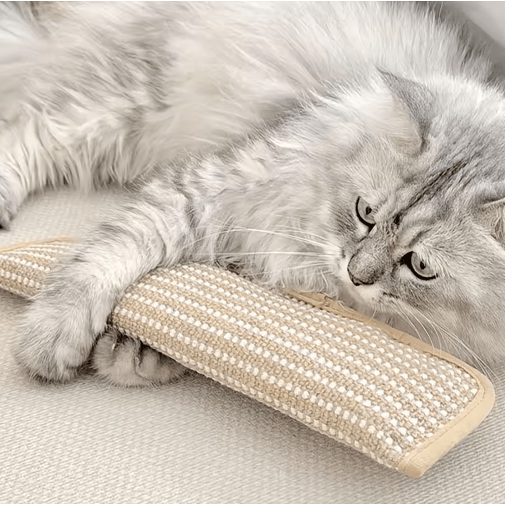HeavyDuty Sisal Cat Scratching Pad Pillow With Filled Cushion And NonSlip Base 2