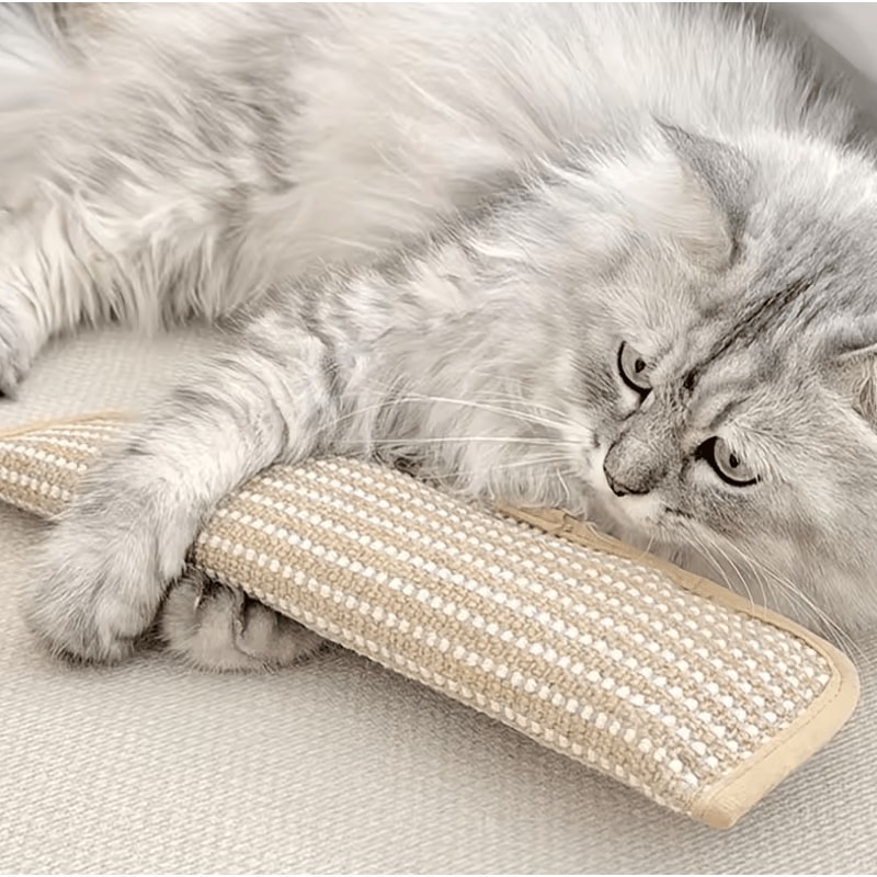 HeavyDuty Sisal Cat Scratching Pad Pillow With Filled Cushion And NonSlip Base 2