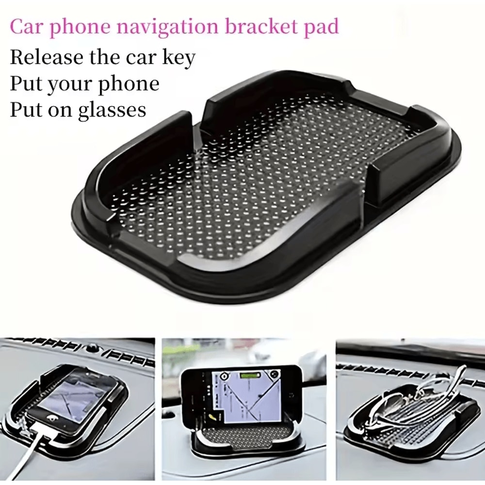 AntiSlip Dashboard Mobile Phone Holder Mat NonSkid Sticky Car Phone Grip 2