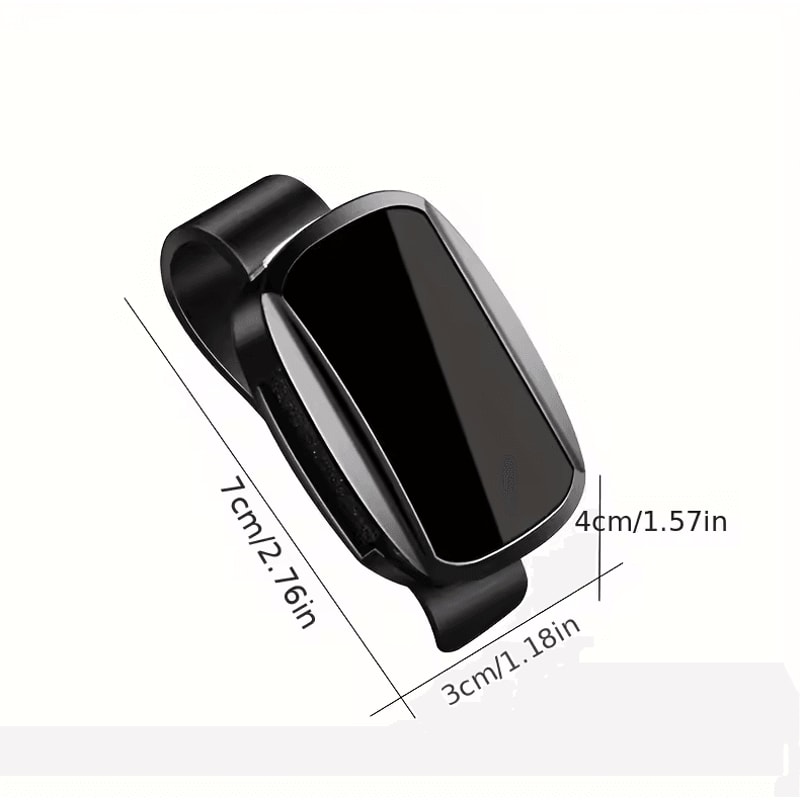 YALIS Universal Car Glasses Holder ABS Resin Dashboard Clip Sunglasses Organizer 4