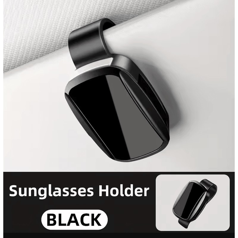 YALIS Universal Car Glasses Holder ABS Resin Dashboard Clip Sunglasses Organizer 5