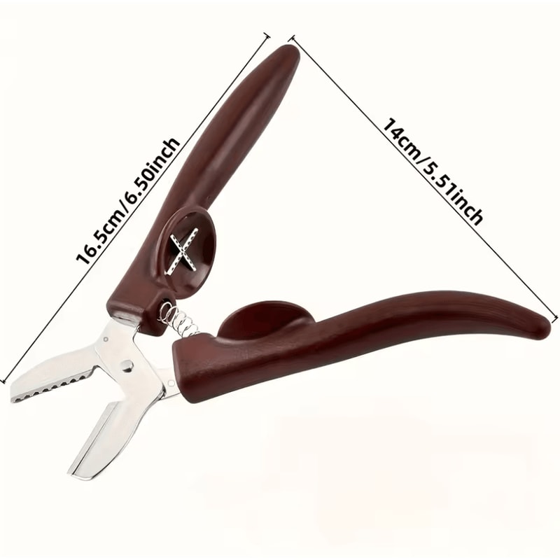 Stainless Steel EasyGrip Chestnut And Nutcracker Tool For Kitchen Dining 5