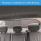 Universal Folding Rear Window Sunshade UV Protection Auto Mesh Visor With Suction Cups 394in By 197 0