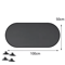 Universal Folding Rear Window Sunshade UV Protection Auto Mesh Visor With Suction Cups 394in By 197 5