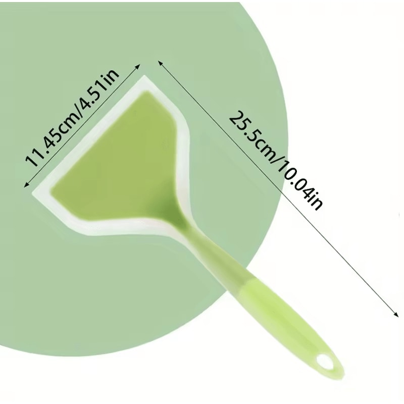 Silicone HeatResistant NonStick Cooking Spatula Utensil For Kitchen BBQ Baking 4