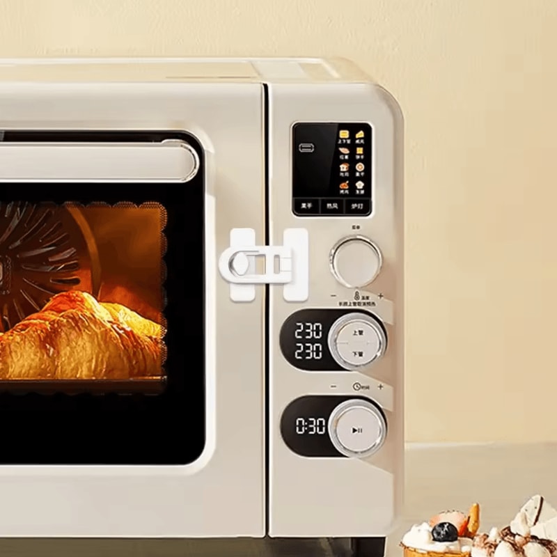 Fridge Child Safety Lock Refrigerator Freezer Door Lock Baby Proofing Strap 4