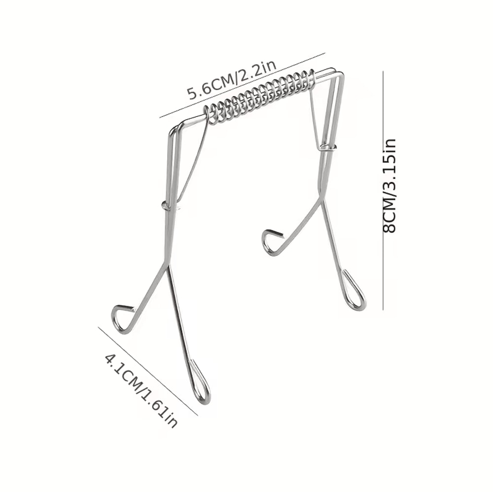 Stainless Steel Vegetable Clamp Tool MultiGrip Cabbage Leafy Greens Cooking Utensil 3