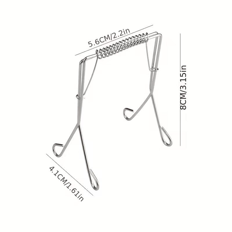 Stainless Steel Vegetable Clamp Tool MultiGrip Cabbage Leafy Greens Cooking Utensil 3