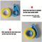 Heavy Duty Handheld Metal Packing Tape Dispenser With Cutter For 6cm Shipping Tape 2