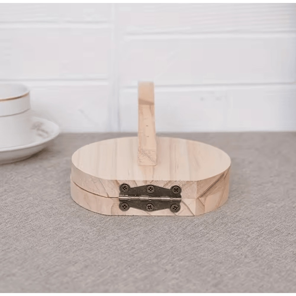 Solid Wood Handmade Dumpling Wrapper Maker Manual Wooden Press 5