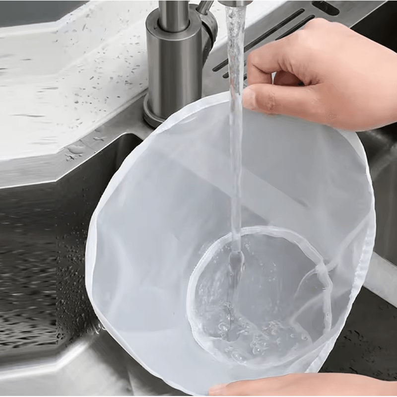 Reusable Fine Mesh Cheese Cloth Bags FoodSafe Gauze Strainers For Yogurt Juice Coffee More 0