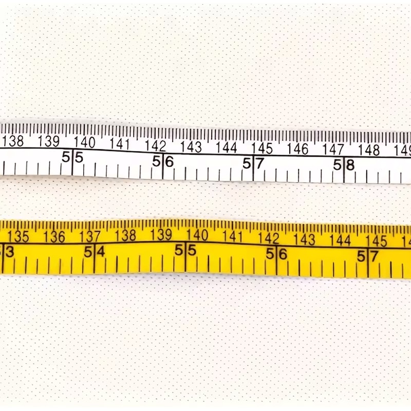 60Inch Soft Measuring Tape Dual System Canvas Sewing Ruler For Body Fabric 1