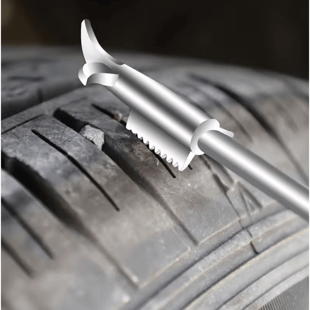Car Tire Cleaning Hook Stone Pick Durable Tool For Tire Gap Debris Removal 0
