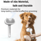 Steam Spray Dog Grooming Brush With Mist Spray Luxury Pet Fur Grooming Tool 0