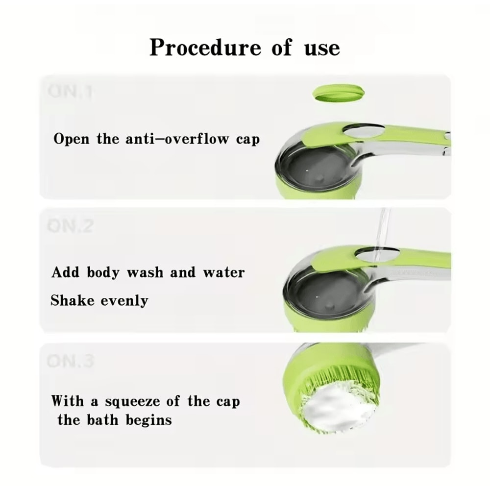 Pet Bath Brush For Small Dogs And Cats Dog Washing And Grooming Massage Scrub Brush 4