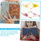 Dried Flower Book Page Holder Thumb Support Reading Aid Bookmark For School And Office 2