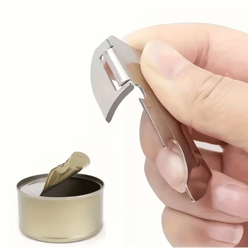 Folding Outdoor Bottle Opener Portable Can And Bottle Opening Tool For Camping Hiking 1